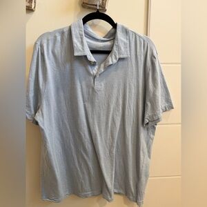 H&M Slim Fit Light Blue Polo Shirt